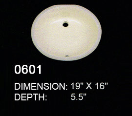 ceramic undermount drop-in 0601