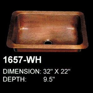 copper stainless steel 1657-wh