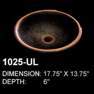 copper stainless steel 1025-ul