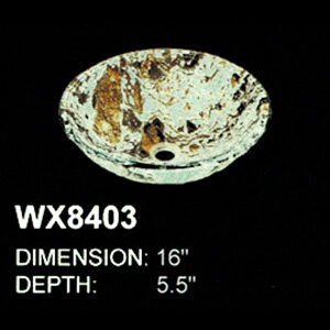 glass sinks wx8403