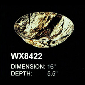glass sinks wx8422