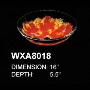 glass sinks wxa8018