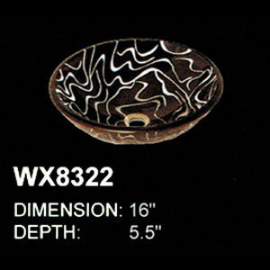 glass sinks wx8322