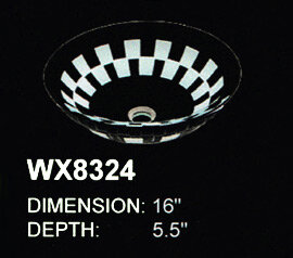 glass sinks wx8324