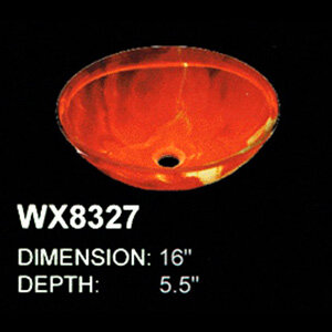 glass sinks wx8327